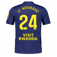 Stroje piłkarskie Atletico Madrid Robin Le Normand #24 Koszulka Wyjazdowej 2025-26 Krótki Rękaw